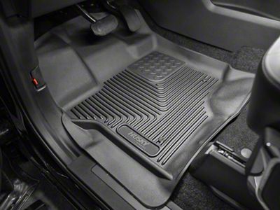 Husky Liners X-Act Contour Second Seat Floor Liner; Black (99-06 Sierra 1500 Extended Cab)