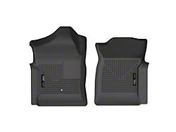 Husky Liners WeatherBeater Front Floor Liners; Black (01-06 Sierra 2500 HD Regular Cab)