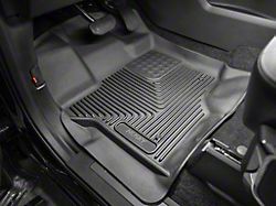 Husky Liners X-Act Contour Second Seat Floor Liner; Black (01-06 Sierra 2500 HD Extended Cab)