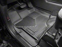 Husky Liners X-Act Contour Second Seat Floor Liner; Black (01-06 Sierra 3500 HD Extended Cab)