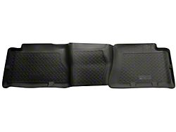 Husky Liners Classic Second Seat Floor Liner; Black (04-06 Silverado 2500 HD Crew Cab)