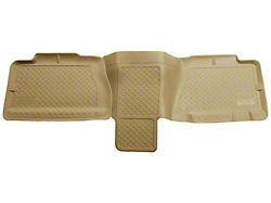 Husky Liners Classic Second Seat Floor Liner; Tan (01-03 Silverado 3500 HD Crew Cab)