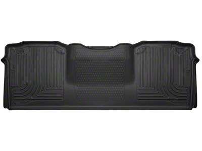 Husky Liners WeatherBeater Second Seat Floor Liner; Black (10-18 RAM 2500 Mega Cab)