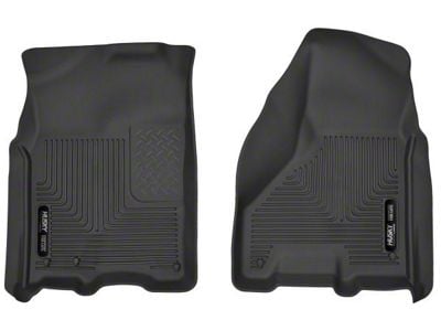 Husky Liners X-Act Contour Front Floor Liners; Black (10-18 RAM 2500 Crew Cab, Mega Cab)