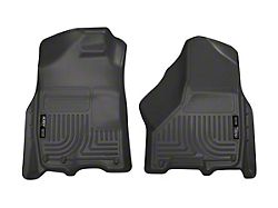 Husky Liners WeatherBeater Front Floor Liners; Black (10-18 RAM 3500 Crew Cab, Mega Cab)