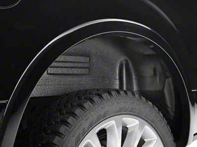 Husky Liners Rear Wheel Well Guards; Black (15-20 F-150, Excluding Raptor)