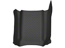 Husky Liners WeatherBeater Center Hump Floor Liner; Black (19-24 Sierra 1500 Double Cab, Crew Cab)