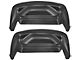 Husky Liners Rear Wheel Well Guards; Black (07-14 Sierra 2500 HD SRW)