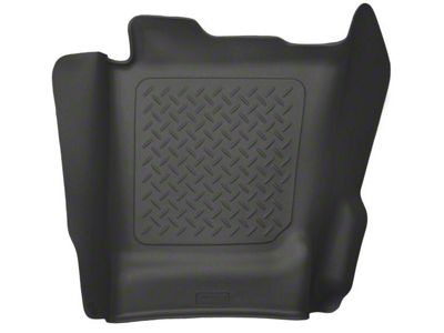 Husky Liners WeatherBeater Center Hump Floor Liner; Black (15-19 Sierra 2500 HD Double Cab, Crew Cab)