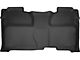 Husky Liners WeatherBeater Second Seat Floor Liner; Full Coverage; Black (15-19 Sierra 2500 HD Crew Cab)