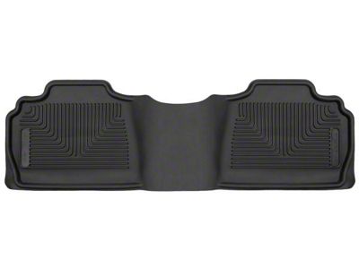 Husky Liners X-Act Contour Second Seat Floor Liner; Black (07-14 Sierra 2500 HD Extended Cab, Crew Cab)