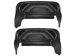 Husky Liners Rear Wheel Well Guards; Black (15-19 Sierra 3500 HD SRW)