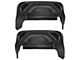 Husky Liners Rear Wheel Well Guards; Black (15-19 Sierra 3500 HD SRW)