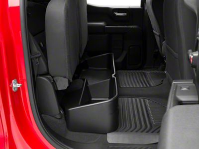 Husky Liners GearBox Under Seat Storage Box; Black (19-24 Silverado 1500 Double Cab)