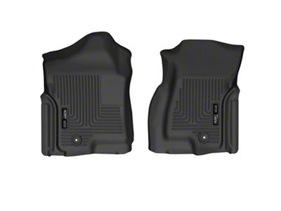 Husky Liners X-Act Contour Front Floor Liners; Black (99-06 Silverado 1500 Extended Cab, Crew Cab)