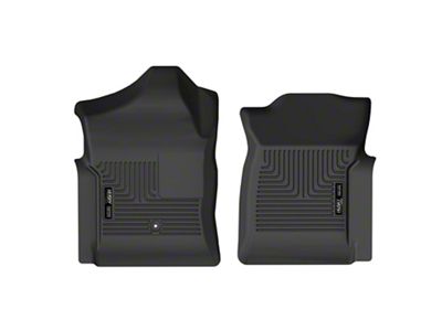 Husky Liners X-Act Contour Front Floor Liners; Black (99-06 Silverado 1500 Regular Cab)