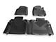 Husky Liners X-Act Contour Front and Second Seat Floor Liners; Black (19-25 Silverado 1500 Crew Cab w/ Rear Underseat Storage)