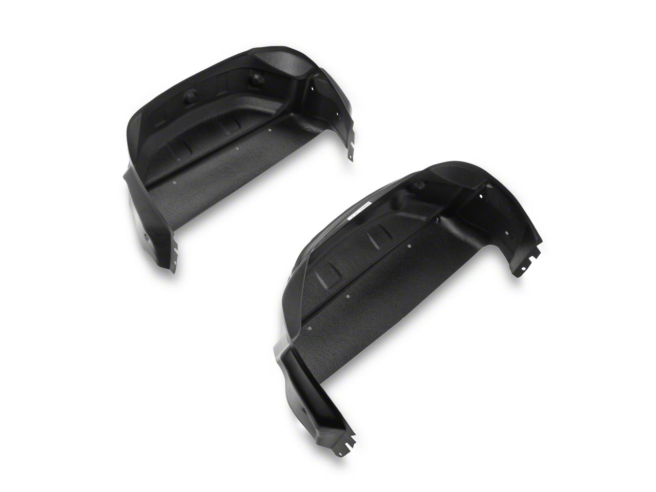 Husky Liners Silverado 2500 Rear Wheel Well Guards; Black 79051 (20-25 