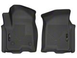 Husky Liners WeatherBeater Front Floor Liners; Black (20-25 Silverado 2500 HD Double Cab, Crew Cab)