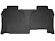 Husky Liners WeatherBeater Second Seat Floor Liner; Black (20-24 Silverado 2500 HD Double Cab)