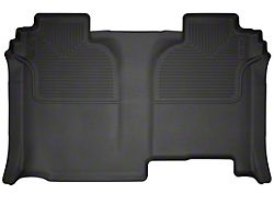 Husky Liners WeatherBeater Second Seat Floor Liner; Full Coverage; Black (20-25 Silverado 2500 HD Crew Cab w/o Rear Underseat Storage)