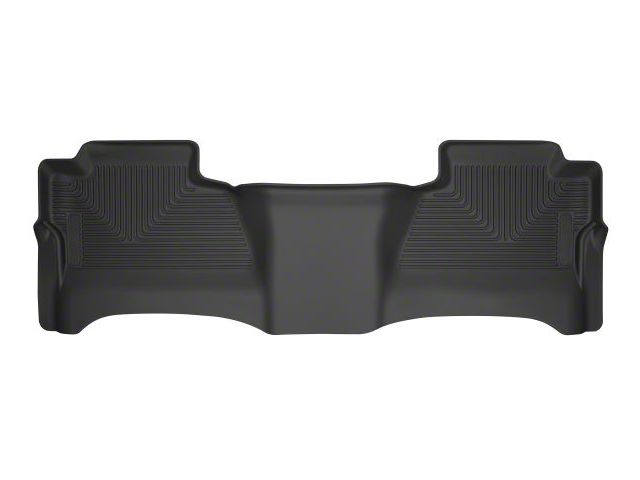 Husky Liners X-Act Contour Second Seat Floor Liner; Black (15-19 Silverado 2500 HD Crew Cab)