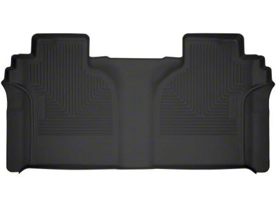 Husky Liners X-Act Contour Second Seat Floor Liner; Black (20-24 Silverado 2500 HD Crew Cab)