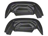 Husky Liners Rear Wheel Well Guards; Black (15-19 Silverado 3500 HD SRW)