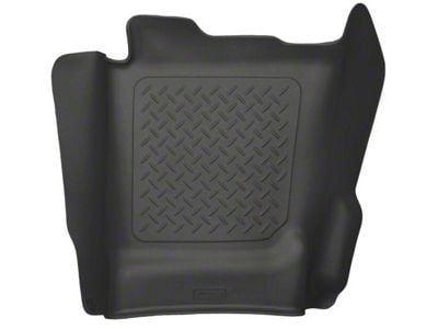 Husky Liners WeatherBeater Center Hump Floor Liner; Black (15-19 Silverado 3500 HD Double Cab, Crew Cab)