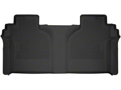 Husky Liners X-Act Contour Second Seat Floor Liner; Black (20-25 Silverado 3500 HD Crew Cab)