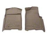 Husky Liners WeatherBeater Front Floor Liners; Tan (09-14 F-150)