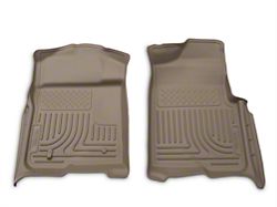 Husky Liners WeatherBeater Front Floor Liners; Tan (09-14 F-150)