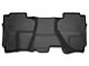 Husky Liners WeatherBeater Second Seat Floor Liner; Full Coverage; Black (14-18 Sierra 1500 Double Cab, Crew Cab)