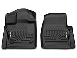 Husky Liners WeatherBeater Front Floor Liners; Black (15-24 F-150 SuperCab, SuperCrew)