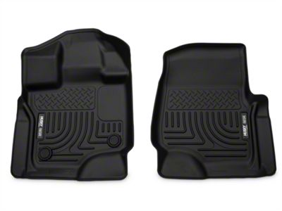 Husky Liners Weatherbeater Front Floor Liner - Black (15-18 SuperCab, SuperCrew)