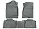 Husky Liners WeatherBeater Front and Second Seat Floor Liners; Footwell Coverage; Gray (07-13 Silverado 1500 Extended Cab, Crew Cab)