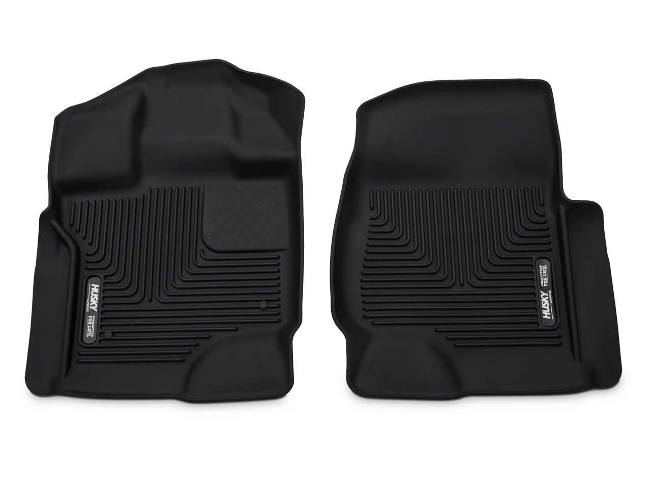 Husky Liners F-150 X-Act Contour Front Floor Liners; Black 53341 (15-25 ...