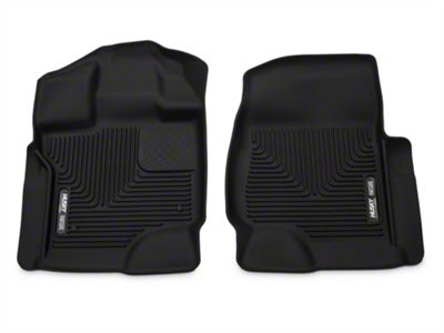 Husky Liners X-Act Contour Front Floor Liners; Black (15-24 F-150 SuperCab, SuperCrew)
