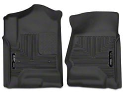 Husky Liners X-Act Contour Front Floor Liners; Black (14-18 Sierra 1500 Double Cab, Crew Cab)