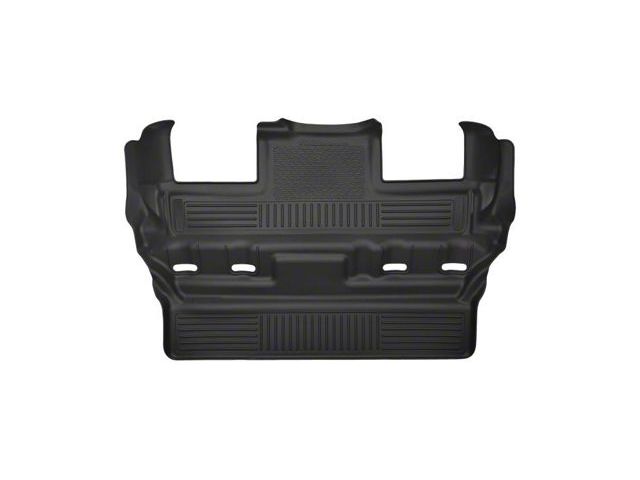 Husky Liners X-Act Contour Third Seat Floor Liner; Black (15-20 Yukon w/ 2nd Row Bucket Seats)