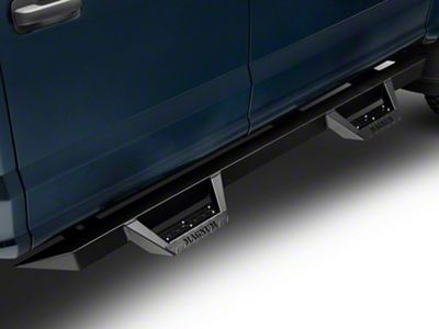 Magnum RT Drop Side Step Bars; Black Textured (17-24 F-350 Super Duty SuperCrew)