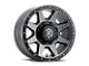 ICON Alloys Rebound HD Titanium 8-Lug Wheel; 17x8.5; 13mm Offset (03-09 RAM 2500)