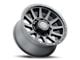 ICON Alloys Compression HD Satin Black 8-Lug Wheel; 18x9; 12mm Offset (03-09 RAM 3500 SRW)