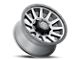 ICON Alloys Compression HD Titanium 8-Lug Wheel; 18x9; 12mm Offset (03-09 RAM 3500 SRW)