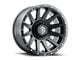 ICON Alloys Compression Satin Black 8-Lug Wheel; 20x10; -19mm Offset (03-09 RAM 3500 SRW)