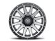 ICON Alloys Compression Titanium 8-Lug Wheel; 20x10; -19mm Offset (03-09 RAM 3500 SRW)