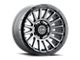 ICON Alloys Recon Pro Charcoal 8-Lug Wheel; 17x8.5; 13mm Offset (03-09 RAM 3500 SRW)