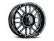 ICON Alloys Alpha Gloss Black Milled 6-Lug Wheel; 20x9; 16mm Offset (04-08 F-150)