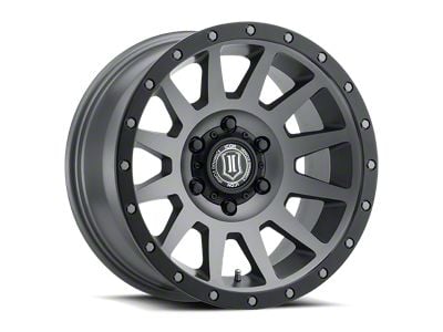 ICON Alloys Compression Titanium 6-Lug Wheel; 17x8.5; 6mm Offset (04-08 F-150)