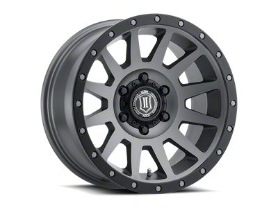 ICON Alloys Compression Titanium 6-Lug Wheel; 18x9; 6mm Offset (04-08 F-150)